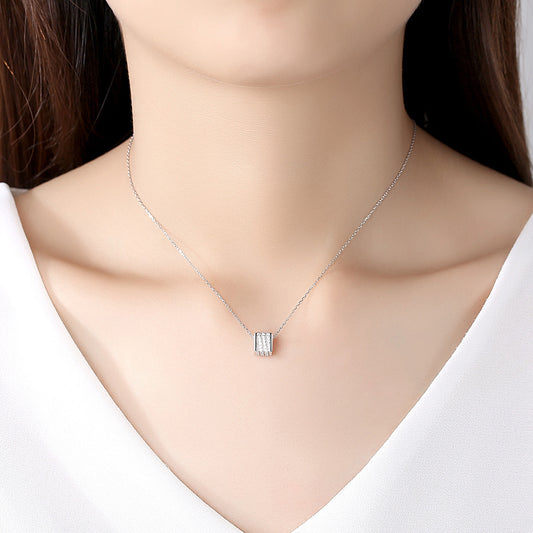 Collar Colgante de Plata Esterlina con Zirconia - Joyería Elegante para Mujer - Image 2