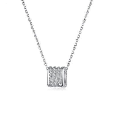 Collar Colgante de Plata Esterlina con Zirconia - Joyería Elegante para Mujer - Image 5