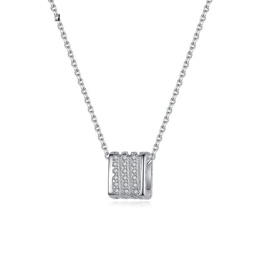 Collar Colgante de Plata Esterlina con Zirconia - Joyería Elegante para Mujer - Image 5