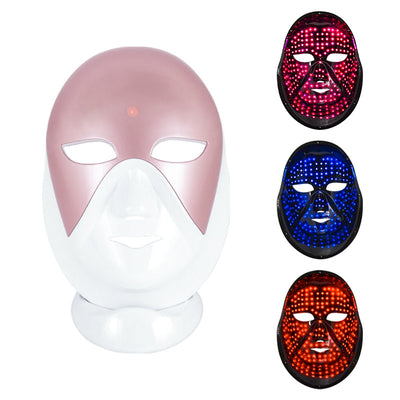 Mascarilla Facial LED con Carga Inalámbrica para Tratamiento en Casa - Image 8