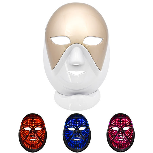 Mascarilla Facial LED con Carga Inalámbrica para Tratamiento en Casa - Image 3