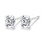 Aretes de Plata Esterlina 925 con Circón - Diseño Minimalista para Mujer