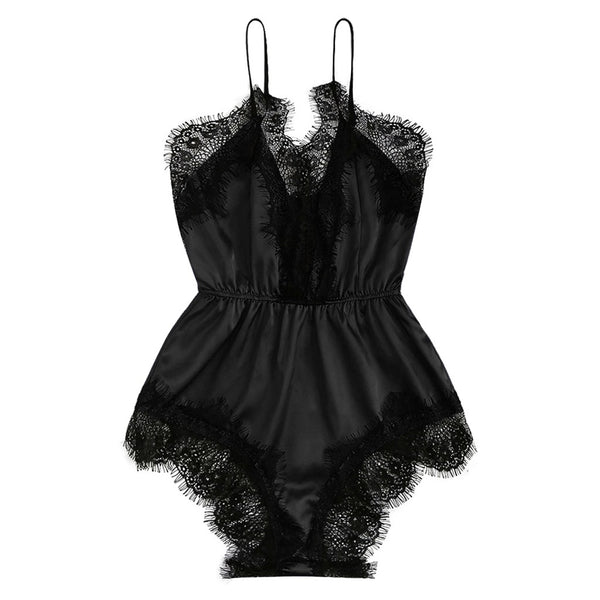 Camisón de Seda Sintética para Dormir - Lencería Cómoda para el Hogar - Image 4