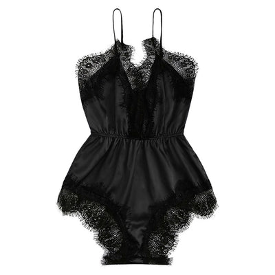 Camisón de Seda Sintética para Dormir - Lencería Cómoda para el Hogar - Image 4