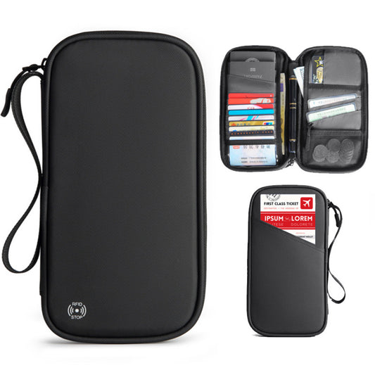 Organizador de Pasaporte Multifuncional con Protección RFID