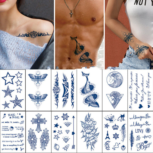 Tatuajes Temporales Impermeables y Resistentes al Sudor