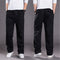 Pantalones Casuales de Algodón para Hombre - Talla Grande Verano