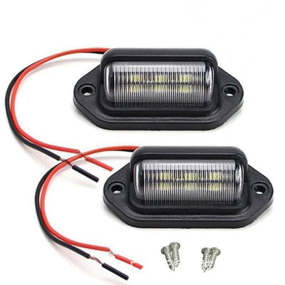 Luz LED para Placa de Matrícula - Camión, Auto, Autobús y Remolque