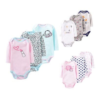 Conjunto de Tres Piezas para Bebé Primavera y Verano - Image 10