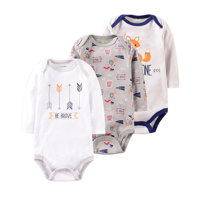 Conjunto de Tres Piezas para Bebé Primavera y Verano - Image 4