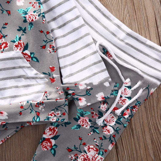 Conjunto de Suéter Floral para Niños Invierno - Estilo Europeo y Americano - Image 6