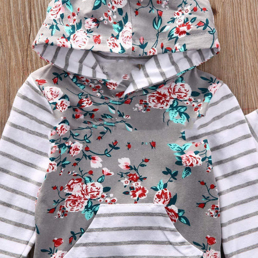 Conjunto de Suéter Floral para Niños Invierno - Estilo Europeo y Americano - Image 3