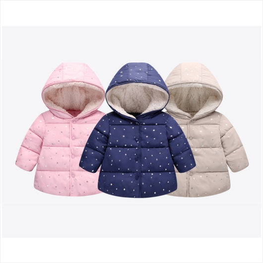 Chaqueta Acolchada Infantil Estilo Estrellas - Algodón Premium - Image 8