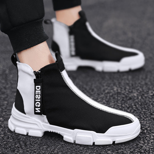 Zapatillas Deportivas Altas para Hombre - Estilo Casual y Rendimiento - Image 8