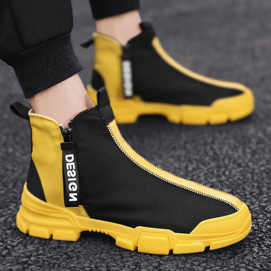 Zapatillas Deportivas Altas para Hombre - Estilo Casual y Rendimiento - Image 2