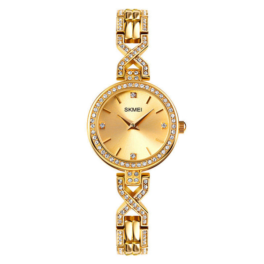 Reloj Pulsera Cuarzo para Mujer con Broche de Joyería Redondo - Image 9