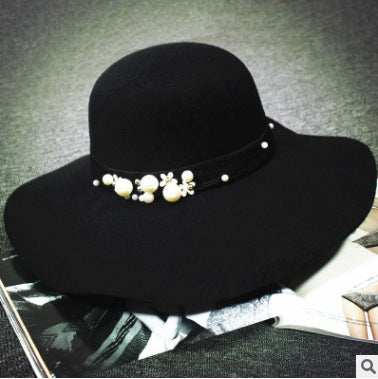 Gorro de Lana Estilo Británico para Mujer Otoño Invierno - Image 3