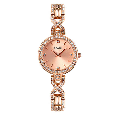 Reloj Pulsera Cuarzo para Mujer con Broche de Joyería Redondo - Image 3