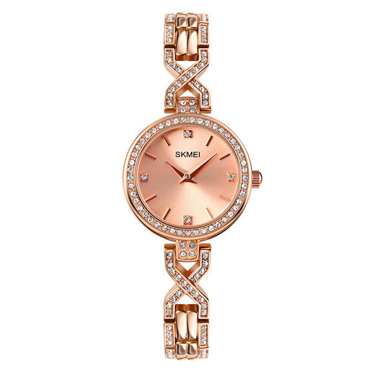 Reloj Pulsera Cuarzo para Mujer con Broche de Joyería Redondo - Image 3