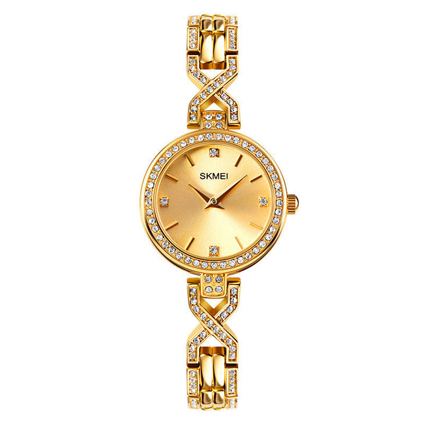 Reloj Pulsera Cuarzo para Mujer con Broche de Joyería Redondo - Image 2