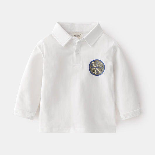 Polo Manga Larga Trendy Fan - Estilo Moderno y Versátil - Image 3