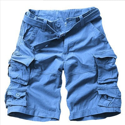 Pantalones Cortos de Trabajo Multi-Bolsillos para Hombre - Image 7