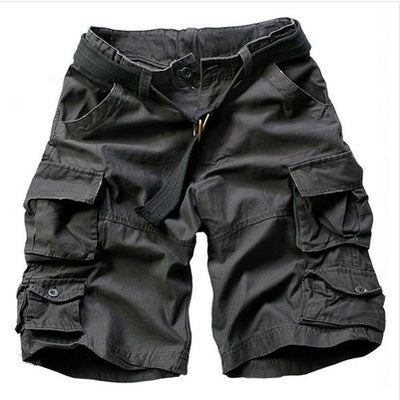 Pantalones Cortos de Trabajo Multi-Bolsillos para Hombre - Image 4