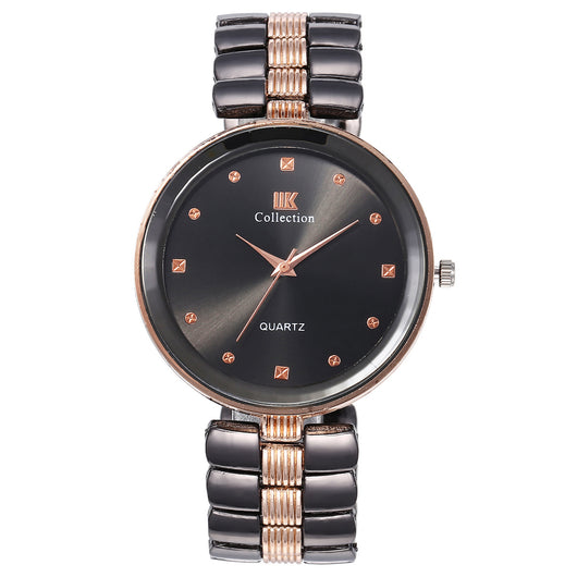Reloj de Cuarzo Elegante con Esfera Grande + Billetera - Image 10
