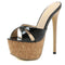 Tacones Altos Cómodos de 16 cm - Pantuflas de Pasarela para Primavera