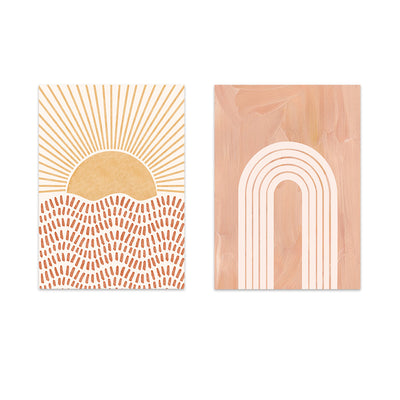 Cuadro Decorativo Sol y Luna - Paisaje Celestial - Image 10