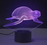 Lámpara de Escritorio LED 3D con Control Remoto Táctil y Luz Multicolor - Image 5