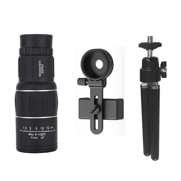 Telescopio Monocular Profesional HD 16X52 para Celular - Image 6