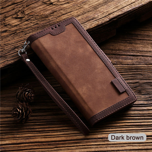 Funda Cartera de Cuero para Samsung Galaxy - Protección y Estilo en Uno