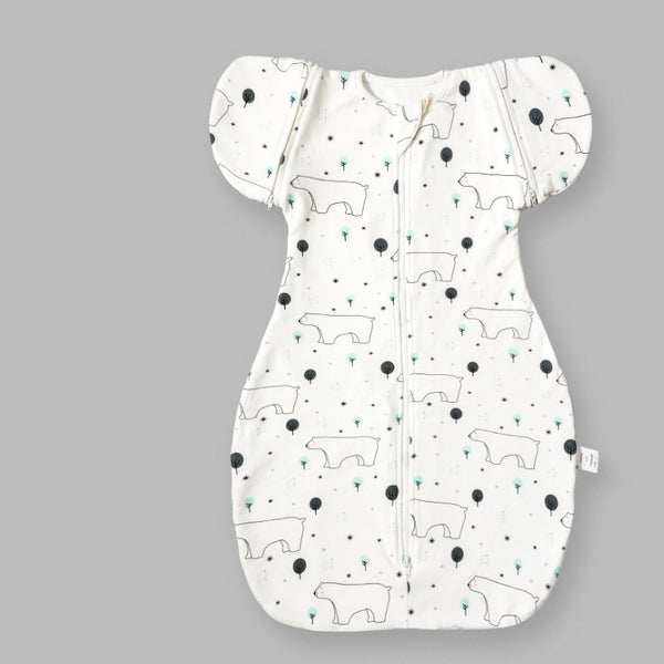 Saco de Dormir Antisobresaltos para Bebé Recién Nacido - Verano Ligero
