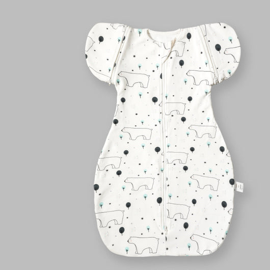 Saco de Dormir Antisobresaltos para Bebé Recién Nacido - Verano Ligero