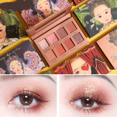 Paleta de Sombras Pearlescentes Antidesvanecimiento Super Fire - Image 6