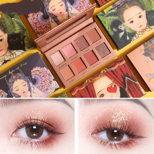 Paleta de Sombras Pearlescentes Antidesvanecimiento Super Fire - Image 6