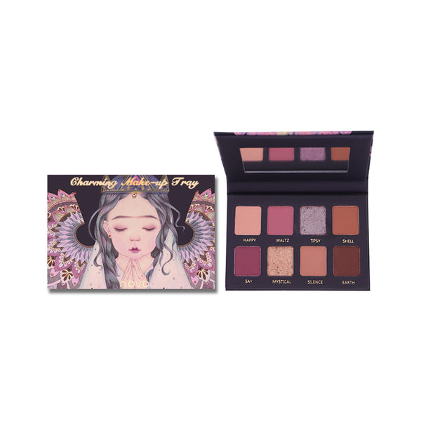 Paleta de Sombras Pearlescentes Antidesvanecimiento Super Fire
