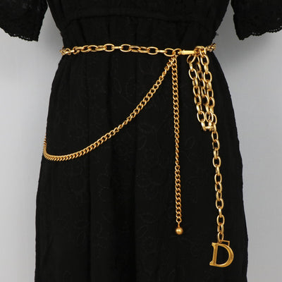 Cadena Dorada Fina para Cintura - Accesorio Elegante para Vestidos, Camisas y Jeans - Image 4