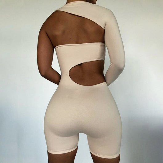 Jumpsuit Deportivo con Cutouts Atrevidos y Mangas Largas - Image 5