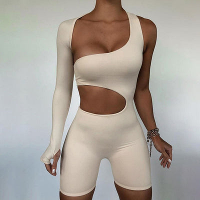 Jumpsuit Deportivo con Cutouts Atrevidos y Mangas Largas - Image 4