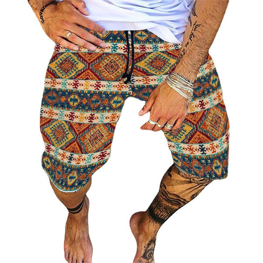 Shorts Casuales de Algodón con Micro Elastano Estampado - Image 6
