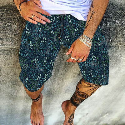 Shorts Casuales de Algodón con Micro Elastano Estampado - Image 10