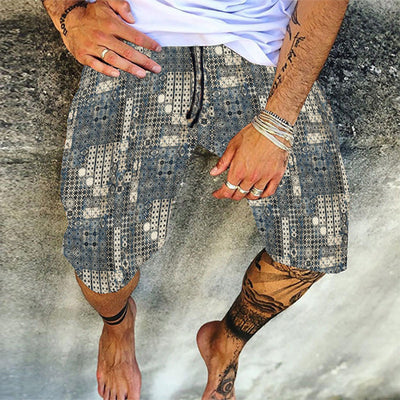 Shorts Casuales de Algodón con Micro Elastano Estampado - Image 5
