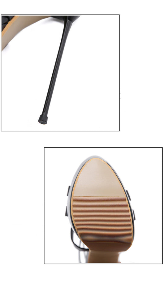 Sandalias Plataforma con Tacón Alto y Hebilla - Calzado Elegante para Mujer - Image 4