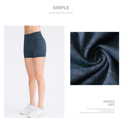 Shorts de Yoga Nude con Estampado Camuflaje - Ajuste Deportivo Premium - Image 26