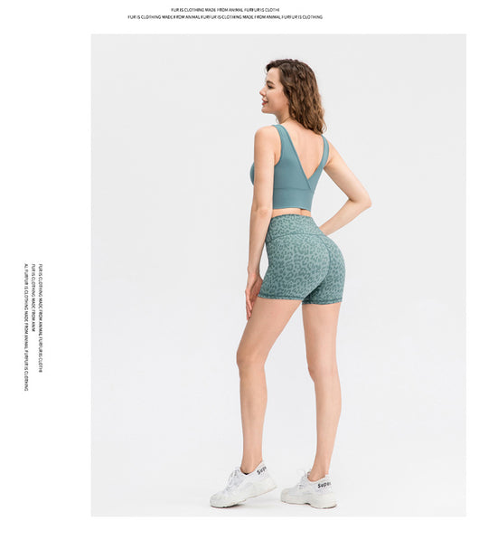 Shorts de Yoga Nude con Estampado Camuflaje - Ajuste Deportivo Premium - Image 36