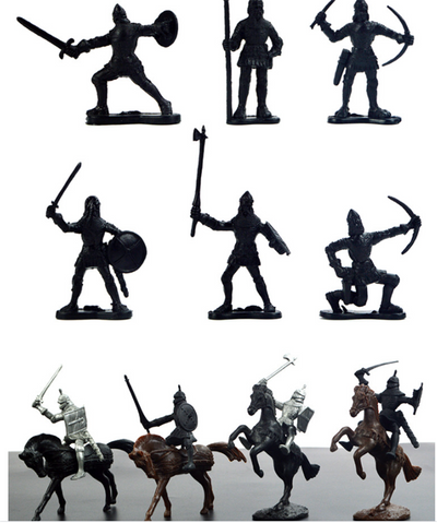 Figura Estática de Guerrero Medieval - Soldado Militar - Image 10