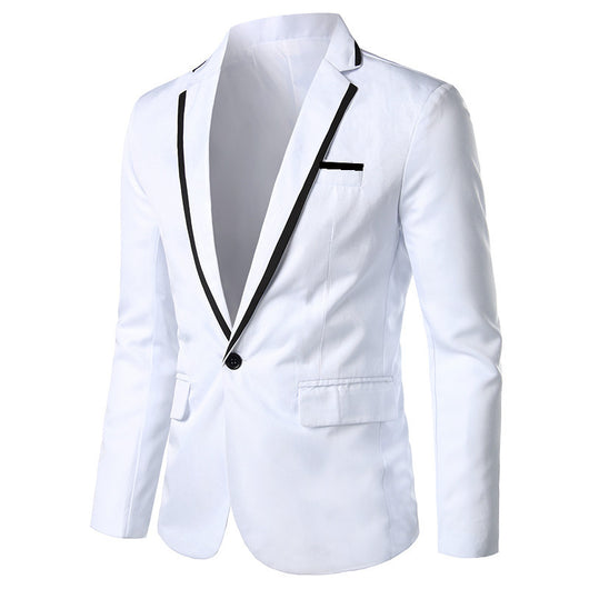 Traje Slim Multicolor con Solapa de Un Botón - Image 4