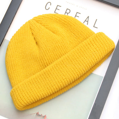 Gorro Marinero Retro de Punto para Hombre - Gorro de Invierno Cálido Unisex - Image 3